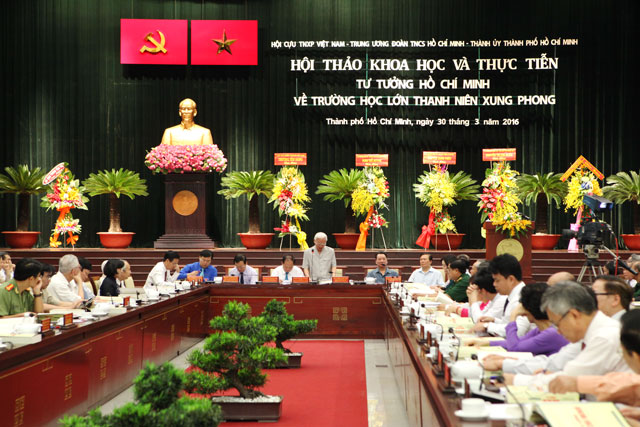 Hội thảo khoa học và thực tiễn “Tư tưởng Hồ Chí Minh về Trường học lớn Thanh niên xung phong”